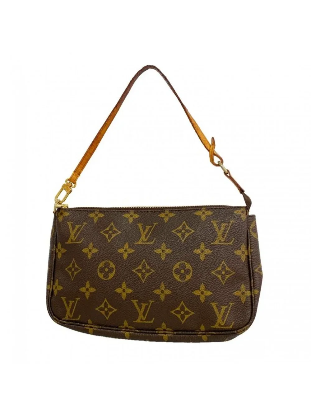 Louis Vuitton Pouch Monogram Pochette Brown
